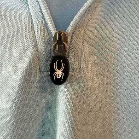 Spyder Quarter Zip Lightweight Layering Shirt Long Sleeve Women’s Size 6 - Picture 4 of 13